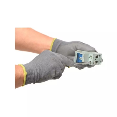 Guantes antiestáticos de la PU Dots Carbon Fiber Cleanroom Esd de los guantes del poliéster para la fábrica electrónica
