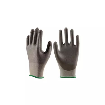 Guantes antiestáticos de la PU Dots Carbon Fiber Cleanroom Esd de los guantes del poliéster para la fábrica electrónica