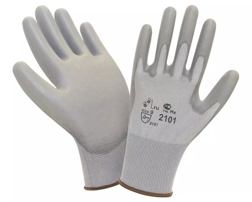 Guantes antiestáticos de la PU Dots Carbon Fiber Cleanroom Esd de los guantes del poliéster para la fábrica electrónica