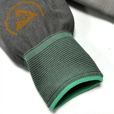 Los guantes estáticos antis dan hacer punto de trabajo de la fibra de carbono 13g de la seguridad de la protección