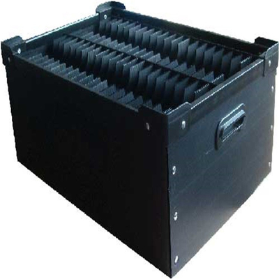 Compartimientos de almacenamiento conductores durables del componente electrónico antiestáticos para PWB SMT