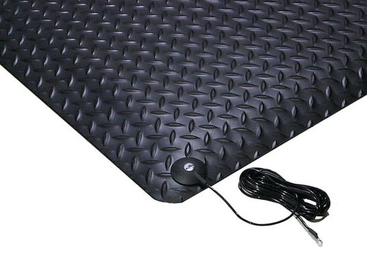 Cansancio anti Mat Heavy Duty Industrial Floor de goma antiestático del PVC del ESD