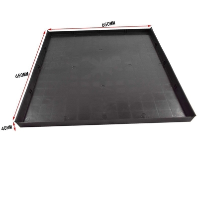 Caja conductora de la EUROSTAT Esd del envase de la caja de Tray Anti Static Memory Tool de las piezas del Ic del pequeño compartimiento seguro negro del Esd con la cubierta