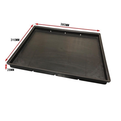 Caja conductora de la EUROSTAT Esd del envase de la caja de Tray Anti Static Memory Tool de las piezas del Ic del pequeño compartimiento seguro negro del Esd con la cubierta