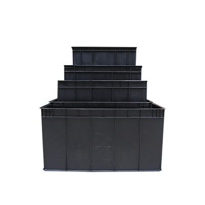 Cajas conductoras del compartimiento antiestático plástico antiestático del Esd Tray Container Esd Component Tray para la electrónica