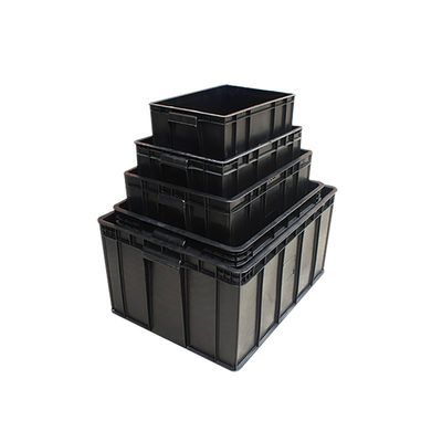 Cajas conductoras del compartimiento antiestático plástico antiestático del Esd Tray Container Esd Component Tray para la electrónica
