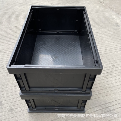 La caja del cartón de la circulación de la caja del compartimiento del Esd para el paquete estático anti plástico electrónico del ESD del negro del PWB y el almacenamiento aceptan