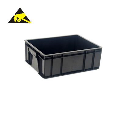 Bandejas reciclables del PWB del ESD Tote Antistatic Storage Box Esd del equipo de envasado para los talleres electrónicos