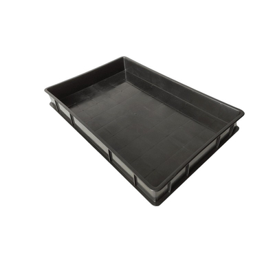 Cajas estáticas antis de la bandeja del ESD del negro del plegamiento del cartón de la caja antiestática antiestática plástica del envase para la electrónica