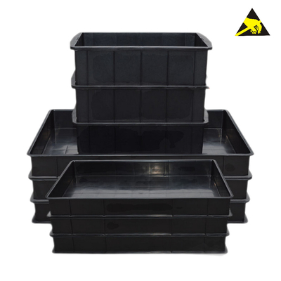Cajas componentes antiestáticas de Tray Pallet Bin Anti-Static Conductive del envase del ESD del almacenamiento de los PP