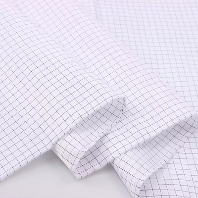 Tela estática anti de la prenda impermeable disipante estática conductora de la tela del ESD