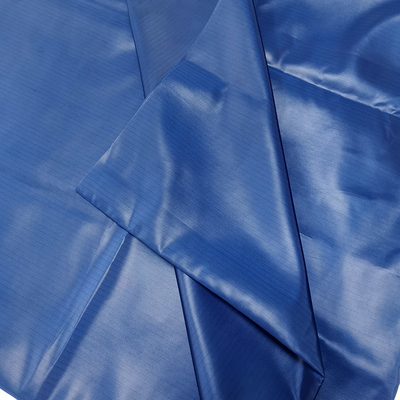 Tela estática anti 100% de la guarnición del poliéster de las telas del ESD del Workwear