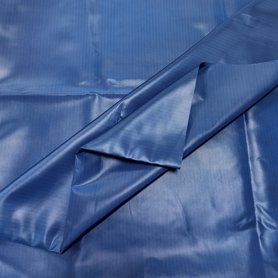 Tela estática anti 100% de la guarnición del poliéster de las telas del ESD del Workwear