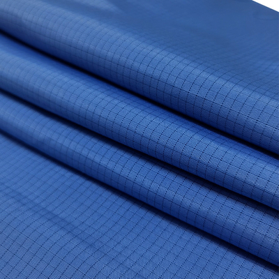 Materias textiles estáticas antis del ESD del algodón del 75% del poliéster estático anti de las telas el 25%