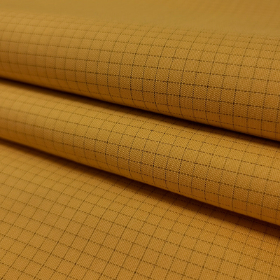 Materias textiles estáticas antis del ESD del algodón del 75% del poliéster estático anti de las telas el 25%