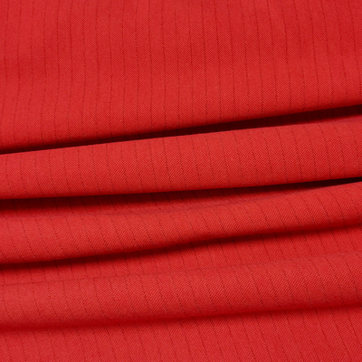 Las telas estáticas antis del ESD de la tela cruzada del 1/2 pelan la materia textil viscosa de los muebles de la ropa rizada