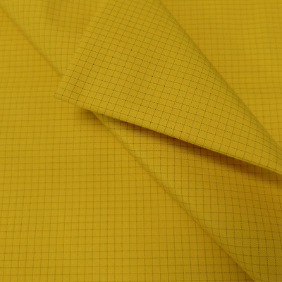 Algodón compuesto del poliéster del ESD de la materia textil estática anti lavable de las telas
