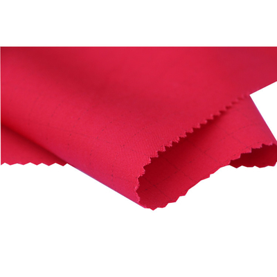 Telas estáticas antis del ESD de la prenda impermeable 0,5 rejillas rayadas para el desgaste del trabajo