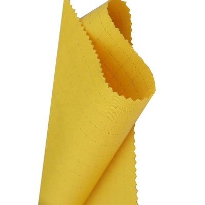 materia textil antiestática del poliéster de las telas de 5m m ESD para la ropa del recinto limpio