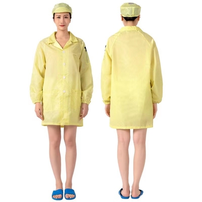 Todo clasifica el traje de trabajo de la ropa del recinto limpio de encargo estático anti del trapo sin pelusa