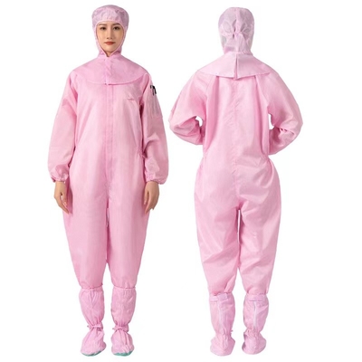 Ropa estática anti de la prueba del polvo del ESD de la ropa del recinto limpio apto para el autoclave