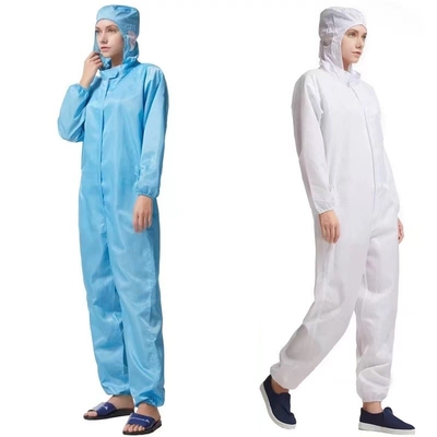 Prenda impermeable de encargo del ESD del sitio limpio del vestido estático anti del delantal con la manga larga