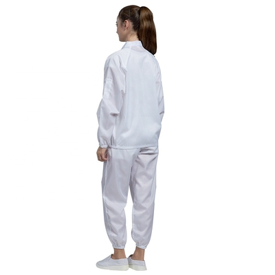 Guardapolvo reutilizable sin pelusa del sitio limpio del ESD de la bata estática anti de la prenda impermeable