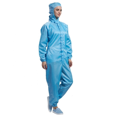 Traje Piel-amistoso suave del sitio limpio de la ropa estática anti respirable