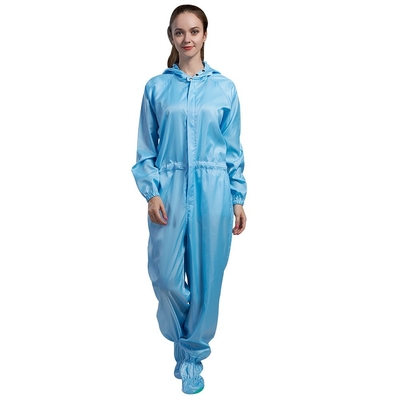 Pantalones de trabajo cómodos del ESD de las chaquetas estáticas antis de las señoras del recinto limpio 250g