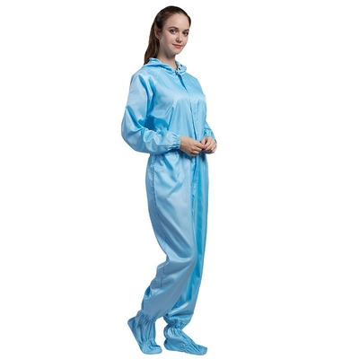 Pantalones de trabajo cómodos del ESD de las chaquetas estáticas antis de las señoras del recinto limpio 250g
