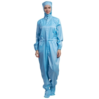 Pantalones de trabajo cómodos del ESD de las chaquetas estáticas antis de las señoras del recinto limpio 250g