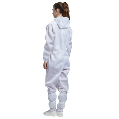 Mono estático anti del sitio limpio del mono del ESD del cuello blanco del soporte