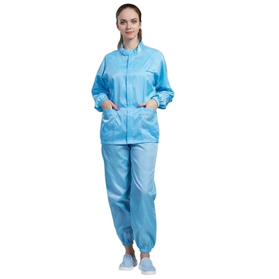 Mujeres a prueba de polvo de la ropa estática anti del OEM ESD del sitio limpio resistentes al fuego