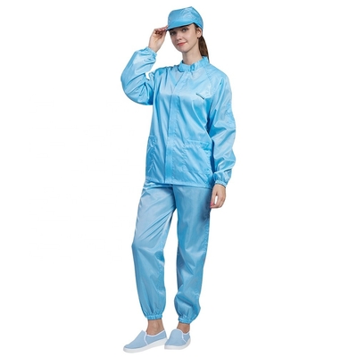 Mujeres a prueba de polvo de la ropa estática anti del OEM ESD del sitio limpio resistentes al fuego