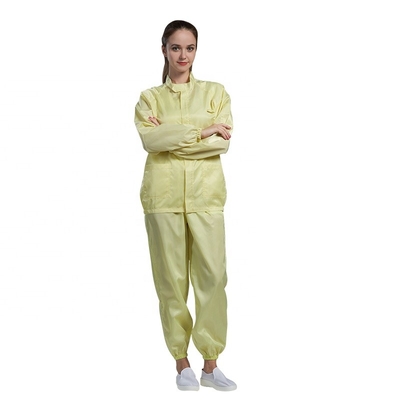 Ropa segura estática anti del OEM ESD de la ropa del puño elástico del recinto limpio