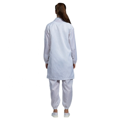 Delantal estático anti del ESD de la ropa DG001 para el recinto limpio industrial