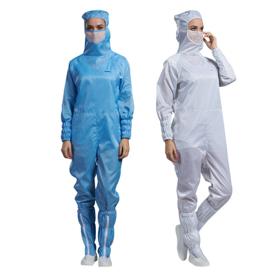 Delantal de encargo quirúrgico médico del ESD del algodón del doctor Nurse Anti Static Uniform