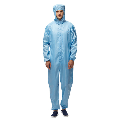 Delantal de encargo quirúrgico médico del ESD del algodón del doctor Nurse Anti Static Uniform