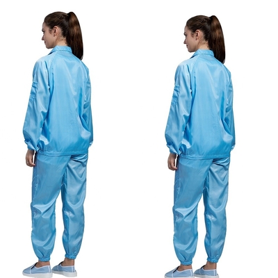 Capa estéril del laboratorio del traje del verano del recinto limpio estático anti electrónico del ESD