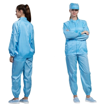 Capa estéril del laboratorio del traje del verano del recinto limpio estático anti electrónico del ESD