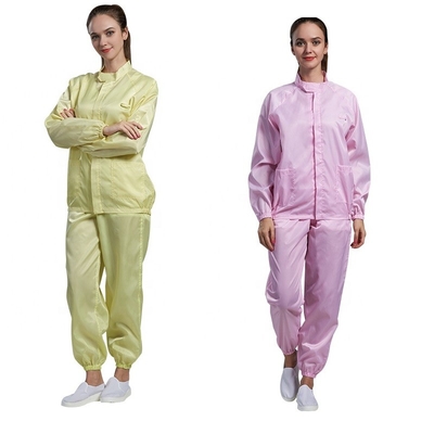 Capa estática anti del laboratorio del algodón del delantal de la ropa los 52*34*54cm del ESD del recinto limpio