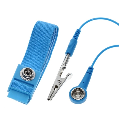 Pulsera estática anti inalámbrica del PVC ESD de la correa para la muñeca estática anti elástico 2.2M M de Fairtech