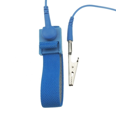 Trabajo electrónico ESD de la correa para la muñeca de los 6FT de la descarga sin cuerda estática anti de la banda