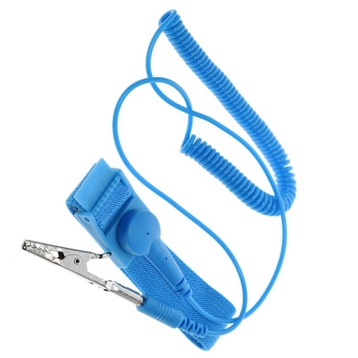 correa para la muñeca estática anti del ESD de la electrónica del PVC 25G para el recinto limpio