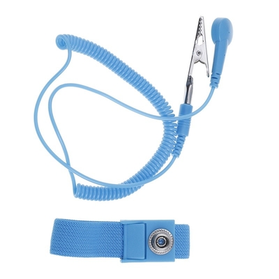 Pulsera estática anti de la correa para la muñeca del control del recinto limpio 25G ESD sin el cordón