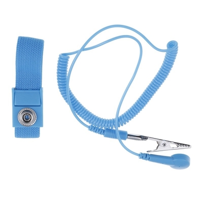 Pulsera estática anti de la correa para la muñeca del control del recinto limpio 25G ESD sin el cordón