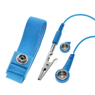 Pulsera estática anti de la correa para la muñeca del control del recinto limpio 25G ESD sin el cordón