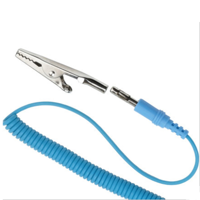 Diverso color del ESD de la correa para la muñeca de la banda estática anti de nylon de la protección para el recinto limpio