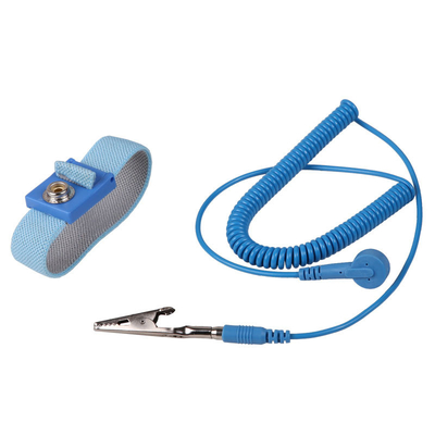 correa para la muñeca estática anti EPA de la pulsera de la muñeca del 1.8m ESD para el uso del recinto limpio