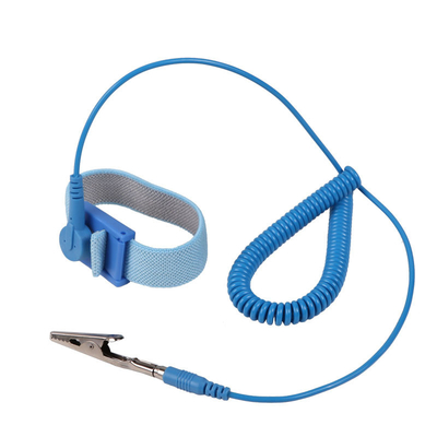 correa para la muñeca estática anti EPA de la pulsera de la muñeca del 1.8m ESD para el uso del recinto limpio